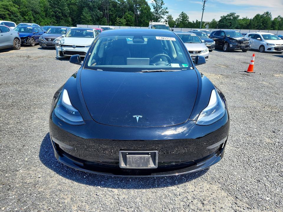 2022 Tesla Model 3 VIN 5YJ3E1EB9NF289354 COPART salvage auction — UNDERCARRIAGE, NY - CERTIFICATE OF TITLE, sold $13,000 on 2026-07-08 (photo 5)