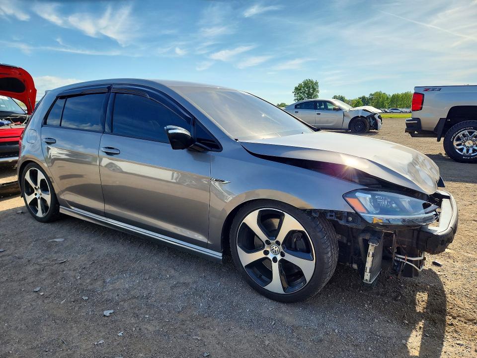 2016 Volkswagen Golf VIN WVWLF7AU7GW097159 COPART salvage auction — FRONT END, Oh - Cert Of Title-Salvage, sold $3,100 on 2026-07-23 (photo 4)
