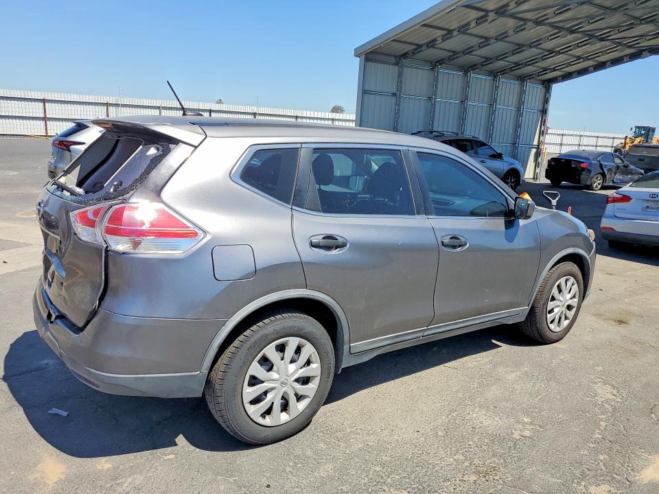 2016 Nissan Rogue sport VIN KNMAT2MTXGP648734 COPART salvage auction — REAR END, Ca - Salvage Certificate, sold $1,350 on 2026-07-09 (photo 3)