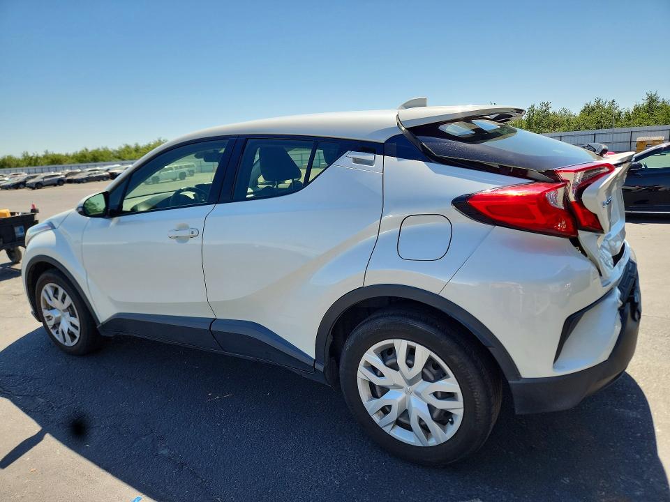 2021 Toyota C-hr VIN JTNKHMBX5M1096688 COPART salvage auction — REAR END, Ca - Salvage Certificate, sold $4,450 on 2026-07-02 (photo 2)