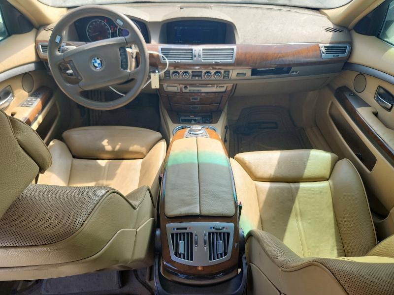 2007 BMW 7 series VIN WBAHN83517DT74546 COPART salvage auction — MINOR DENT/SCRATCHES, GA - CERTIFICATE OF TITLE (P), sold $500 on 2026-07-20 (photo 8)