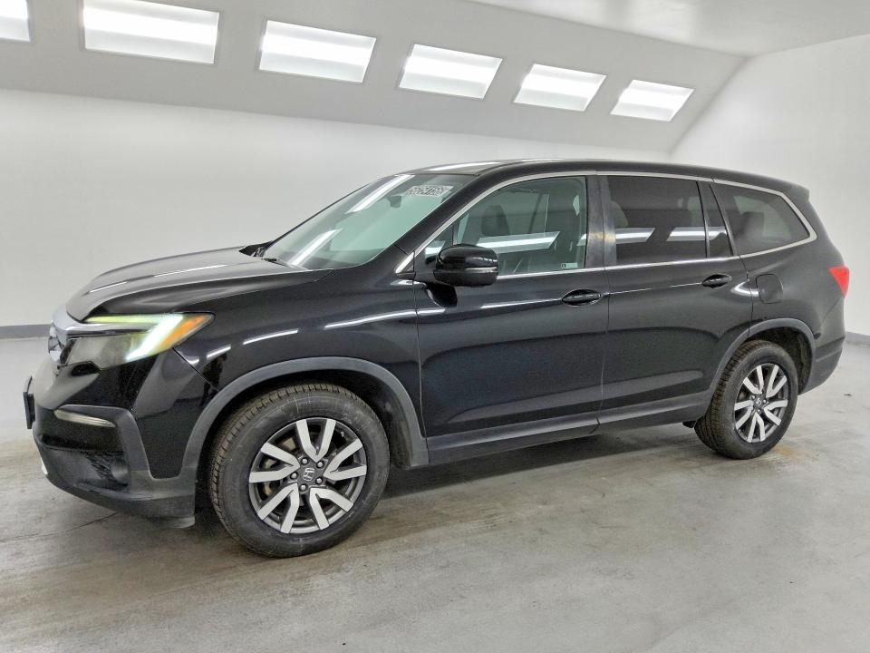 2019 Honda Pilot VIN 5FNYF6H53KB081438 COPART salvage auction — MINOR DENT/SCRATCHES, Ca - Certificate Of Title, sold $10,400 on 2026-07-09 (photo 1)