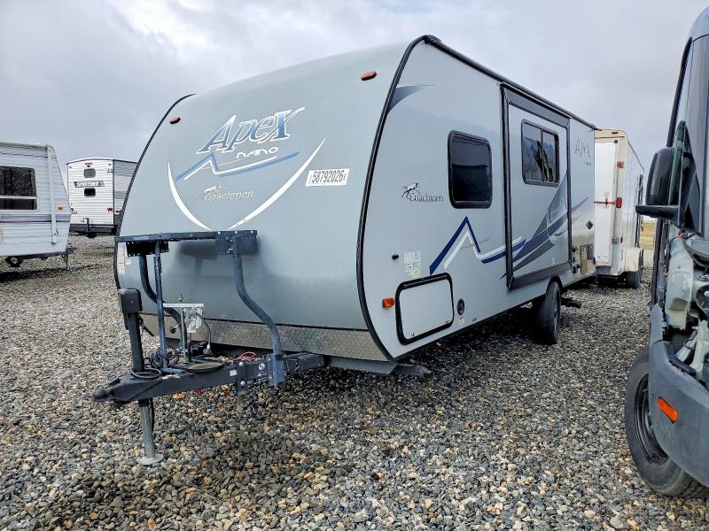 2017 Coachmen rv Apex nano travel tra VIN 5ZT2CXHC8HF011617 COPART salvage auction — REAR END, CO - SALVAGE TITLE, sold $800 on 2026-07-16 (photo 2)