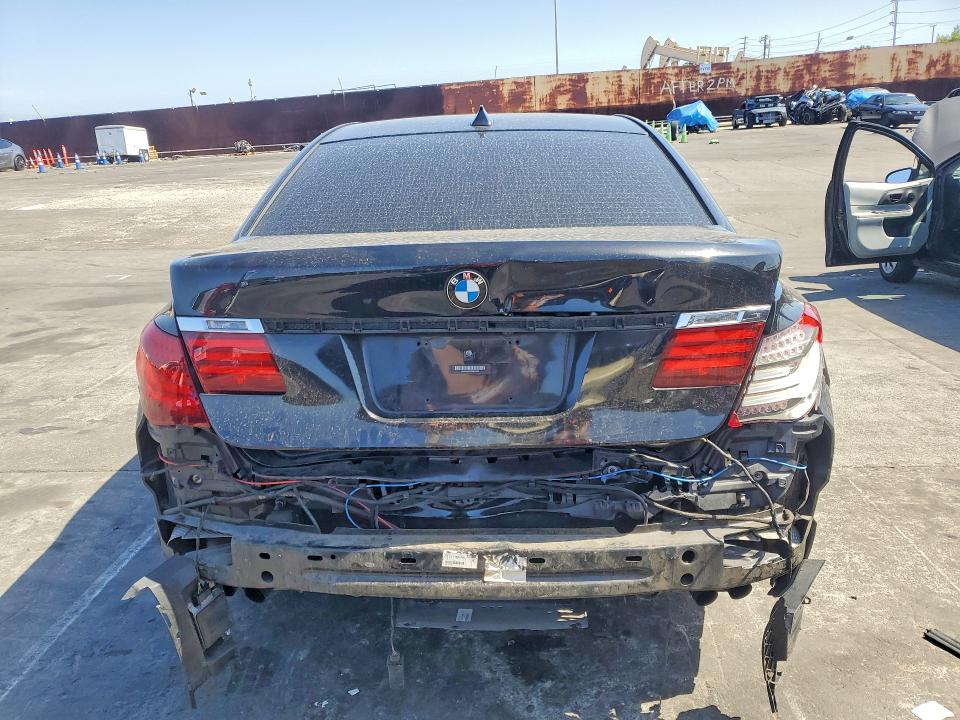 2015 BMW VIN WBAYA8C59FD825538 COPART salvage auction — REAR END, Ca - Salvage Certificate, sold $3,000 on 2026-07-08 (photo 6)