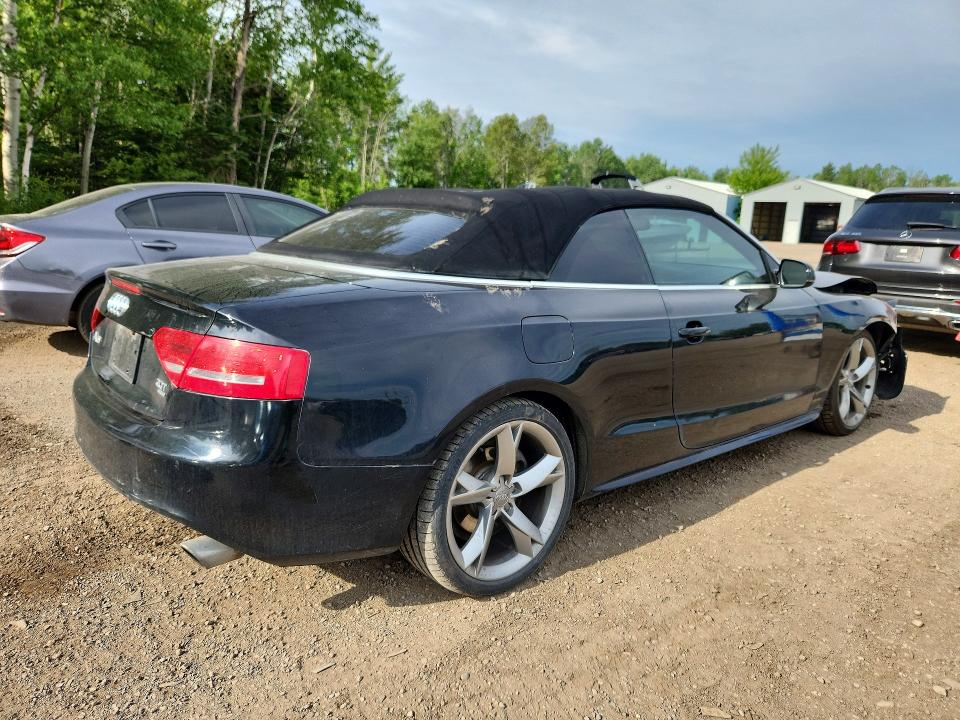 2011 Audi A5 VIN WAUMFBFHXBN008991 COPART salvage auction — FRONT END, ON - PERMIT SALVAGE, sold $700 on 2026-07-16 (photo 3)