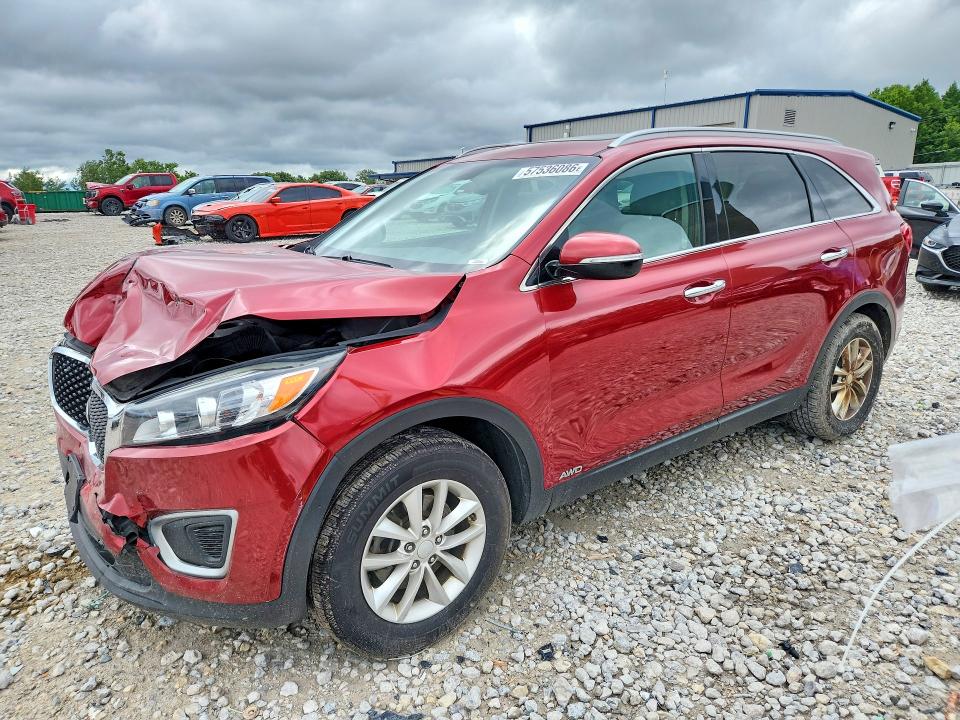 2017 Kia VIN 5XYPGDA39HG243824 COPART salvage auction — FRONT END, Mi - Certificate Of Title, sold $775 on 2026-07-23 (photo 1)