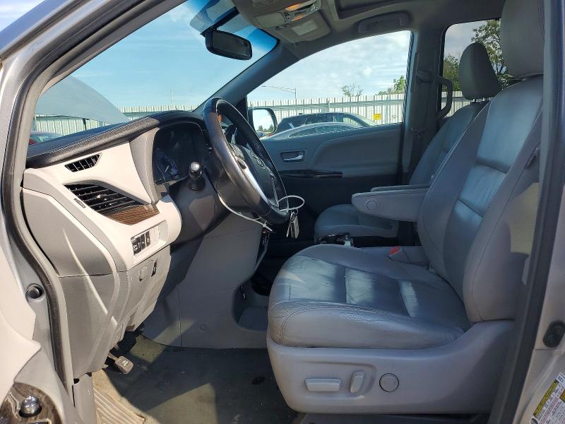 2017 Toyota Sienna VIN 5TDYZ3DC2HS830079 COPART salvage auction — FRONT END, Nj - Cert Of Title-Salvage, sold $1,600 on 2026-07-21 (photo 7)