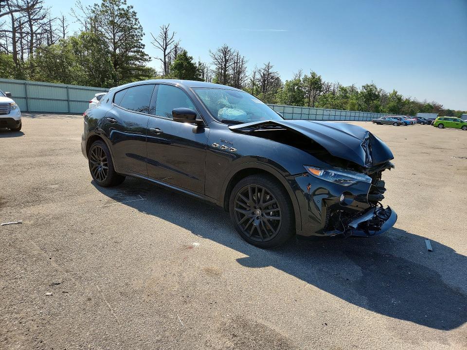 2022 Maserati Levante VIN ZN661YUM5NX407988 COPART salvage auction — FRONT END, Ny - Mv-907A Salvage Certificate, sold $3,700 on 2026-07-30 (photo 4)