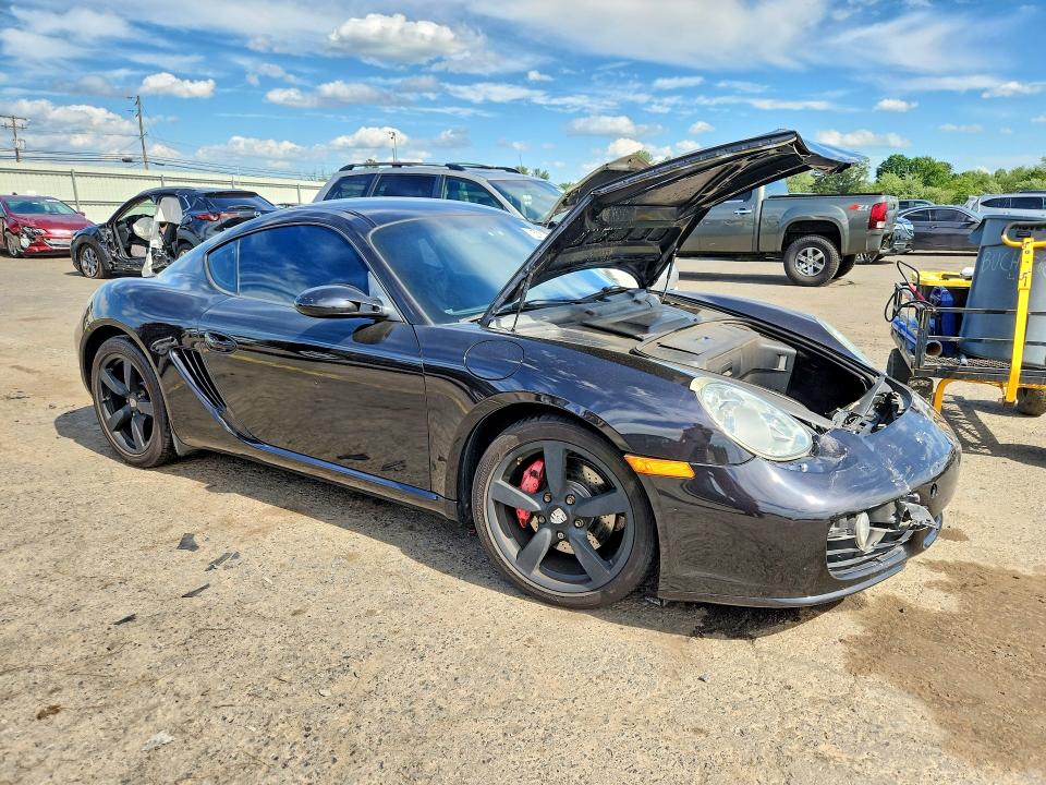 2008 Porsche Cayman VIN WP0AB29848U780270 COPART salvage auction — FRONT END, Pa - Certificate Of Salvage, sold $9,400 on 2026-07-02 (photo 4)