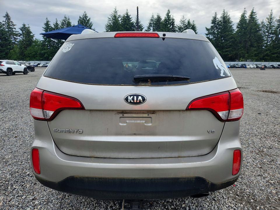 2015 Kia Sorento VIN 5XYKTDA77FG653771 COPART salvage auction — REAR END, Wa - Vehicle Cert Of Ownership-Titl, sold $1,850 on 2026-07-10 (photo 6)