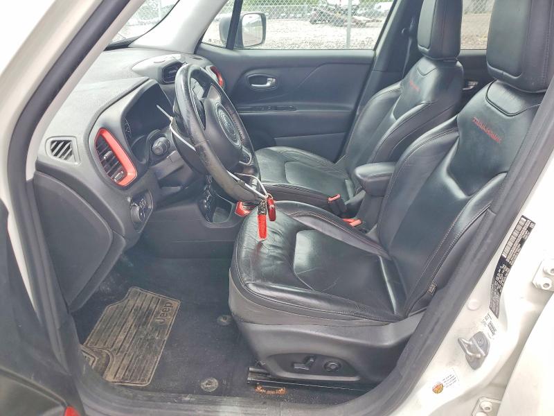2016 Jeep Renegade VIN ZACCJBCTXGPD04632 COPART salvage auction — REAR END, In - Cert Of Title-Salvage Title, sold $600 on 2026-07-28 (photo 7)