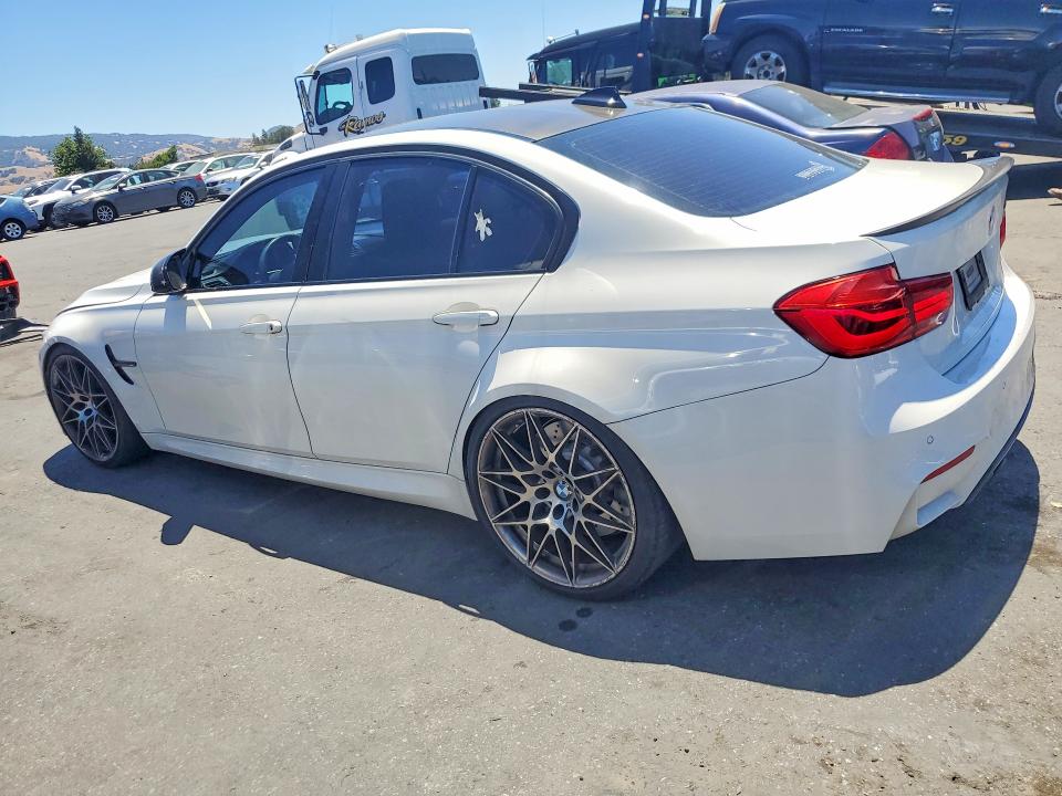 2017 BMW VIN WBS8M9C34H5G85986 COPART salvage auction — FRONT END, Ca - Salvage Certificate, sold $17,300 on 2026-07-02 (photo 2)