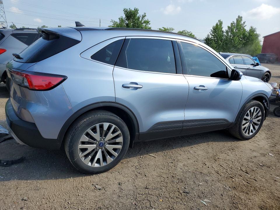 2022 Ford Escape VIN 1FMCU9J9XNUB03750 COPART salvage auction — FRONT END, On - Permit No Brand - Unfit, sold $7,700 on 2026-08-20 (photo 3)