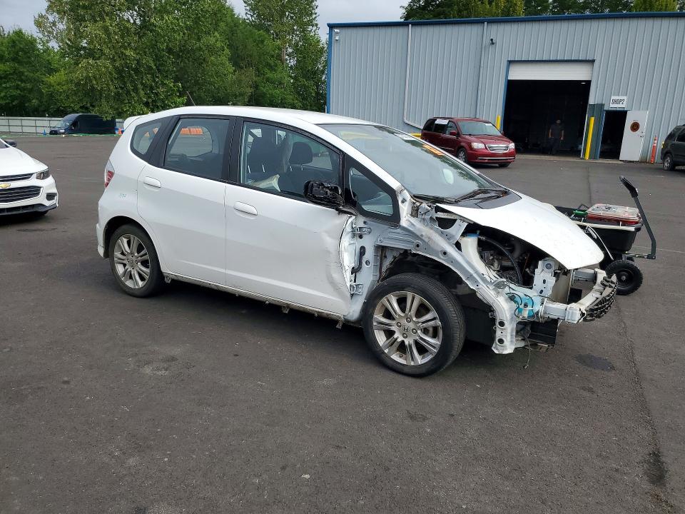 2010 Honda Fit VIN JHMGE8H49AC024902 COPART salvage auction — FRONT END, Or - Salvage Title Certificate, sold $3,050 on 2026-07-29 (photo 4)