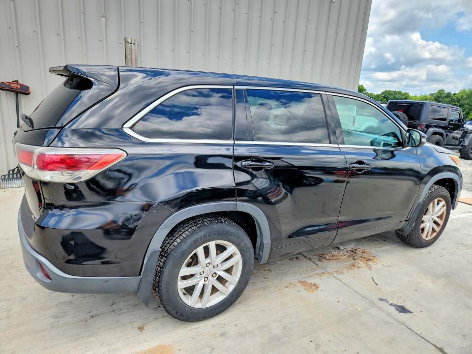 2015 Toyota VIN 5TDBKRFH4FS074256 COPART salvage auction — UNDERCARRIAGE, Ga - Cert Of Title-Salvage, sold $4,150 on 2026-07-23 (photo 3)