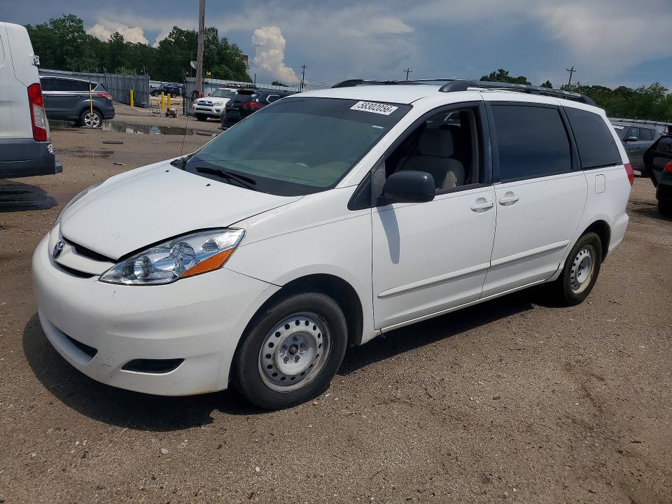 2006 Toyota Sienna VIN 5TDZA23C96S435398 COPART salvage auction — SIDE, FL - CERT OF TITLE SLVG REBUILDABLE, sold $875 on 2026-07-09 (photo 1)