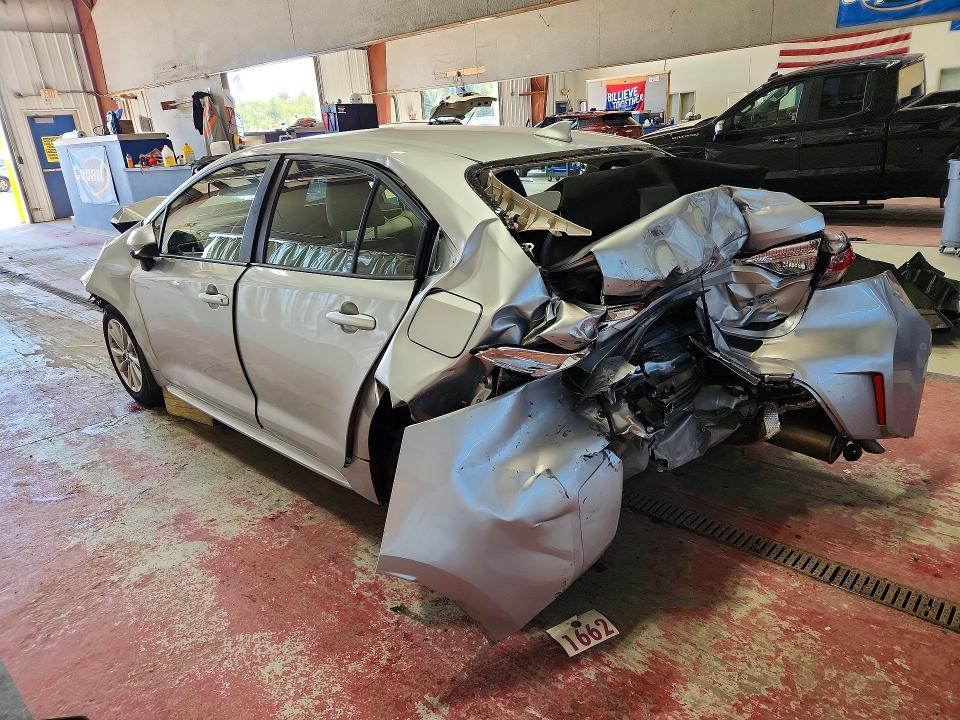 2026 Toyota Corolla VIN JTDBCMFE4T3122891 COPART salvage auction — REAR END, NY - MV-907A SALVAGE CERTIFICATE, sold $1,700 on 2026-07-27 (photo 2)