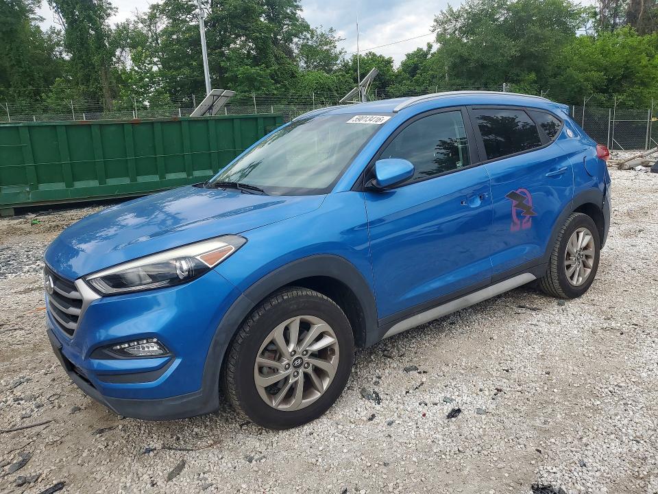 2018 Hyundai VIN KM8J33A41JU663355 COPART salvage auction — VANDALISM, MD - CERT OF SALVAGE > 75% DAMAGE (P), sold $3,500 on 2026-07-02 (photo 1)