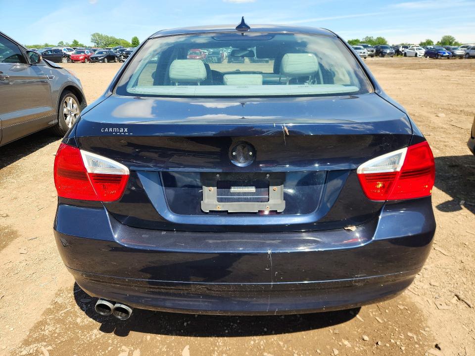 2006 BMW 3er VIN WBAVB33536KR79838 COPART salvage auction — FRONT END, Il - Salvage Certificate, sold $375 on 2026-07-16 (photo 6)