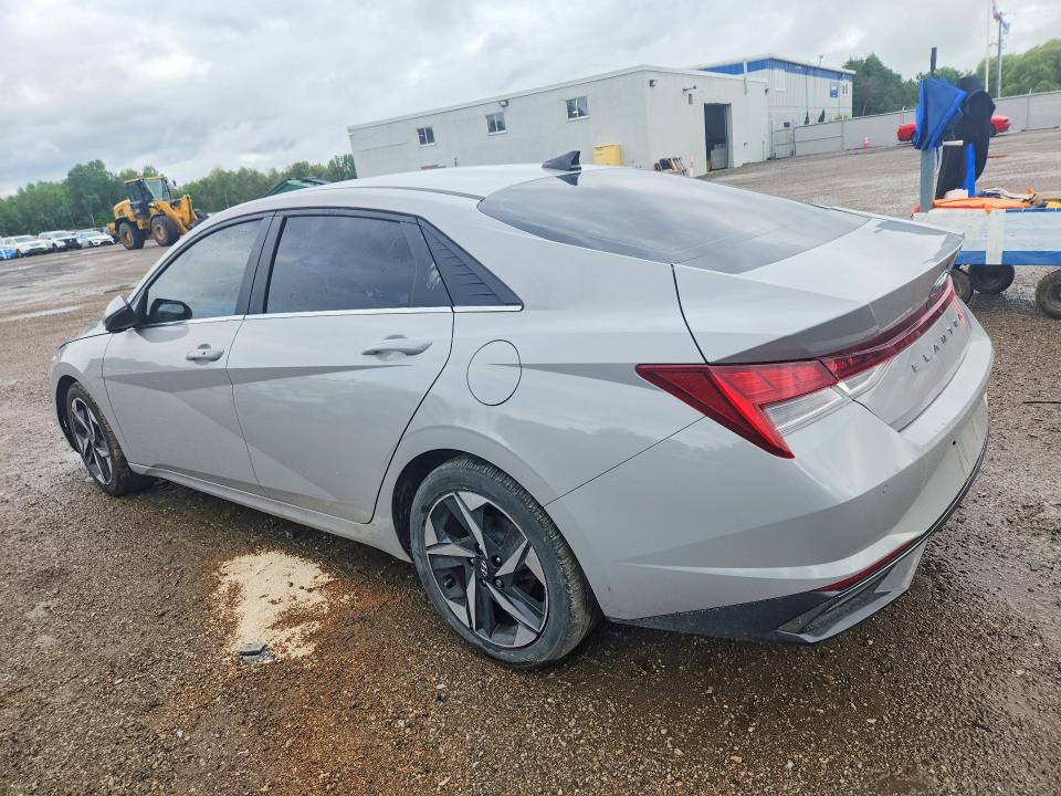 2021 Hyundai Elantra VIN KMHLN4AGXMU172547 COPART salvage auction — SIDE, On - Permit Salvage, sold $5,200 on 2026-07-16 (photo 2)