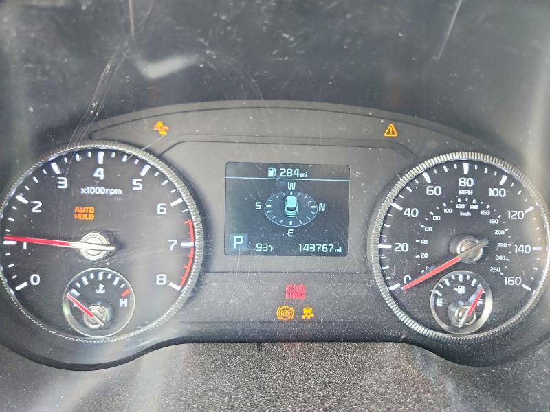 2020 Kia Telluride VIN 5XYP34HC8LG035976 COPART salvage auction — REAR END, TX - SALVAGE VEHICLE TITLE (P), sold $4,100 on 2026-07-30 (photo 9)