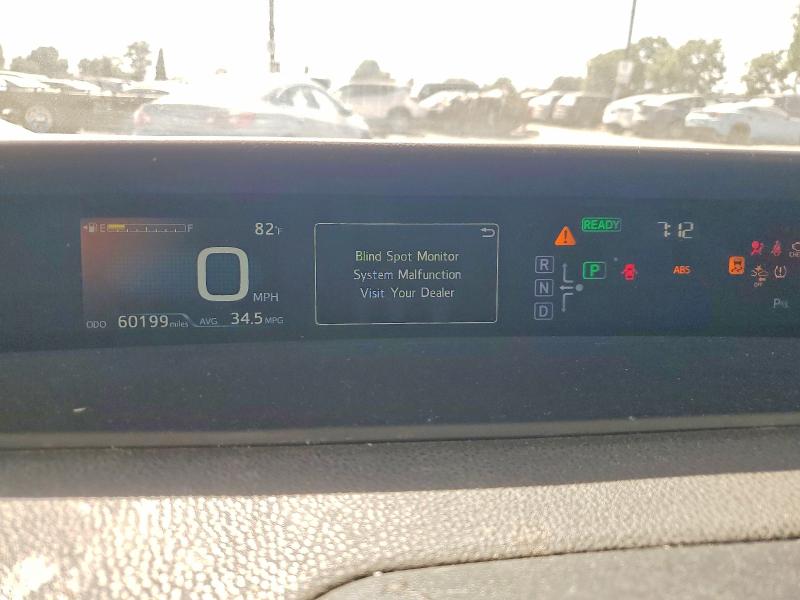 2017 Toyota VIN JTDKBRFU6H3556924 COPART salvage auction — FRONT END, Ca - Salvage Certificate, sold $1,400 on 2026-07-27 (photo 9)