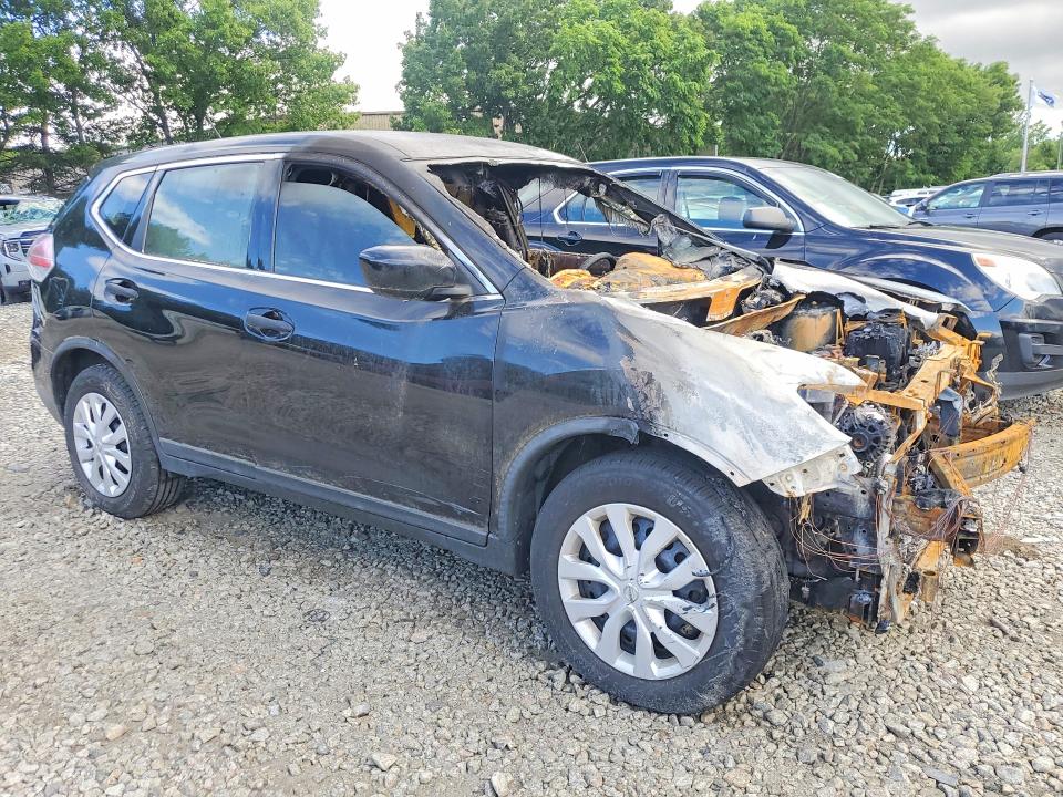 2016 Nissan VIN KNMAT2MTXGP683306 COPART salvage auction — BURN, Ma - Cert Of Title-Reconstrctd Coll, sold $350 on 2026-07-10 (photo 4)