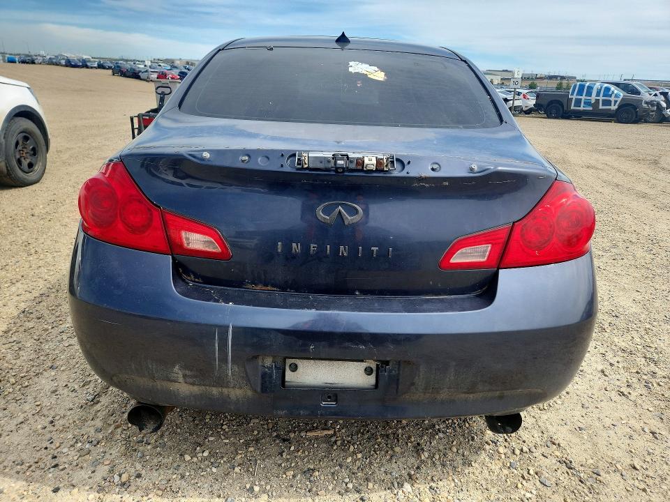 2008 Infiniti G35 VIN JNKBV61FX8M252051 COPART salvage auction — FRONT END, Ab - Bos - Salvage, sold $1,300 on 2026-07-09 (photo 6)
