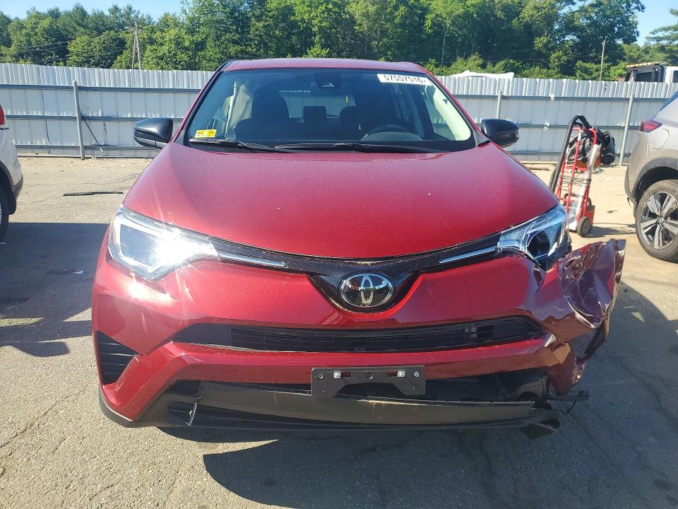 2018 Toyota Rav 4 VIN JTMBFREV6JD223623 COPART salvage auction — REAR END, Wv - Salvage Certificate, sold $5,400 on 2026-07-28 (photo 5)