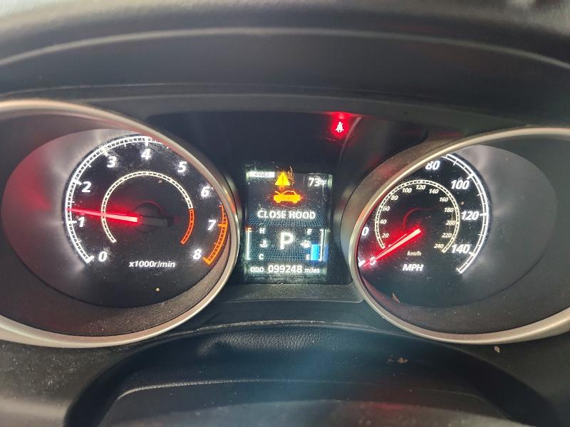 2015 Mitsubishi Outlander VIN 4A4AR3AW9FE036837 COPART salvage auction — FRONT END, Il - Salvage Certificate, sold $1,250 on 2026-07-23 (photo 9)