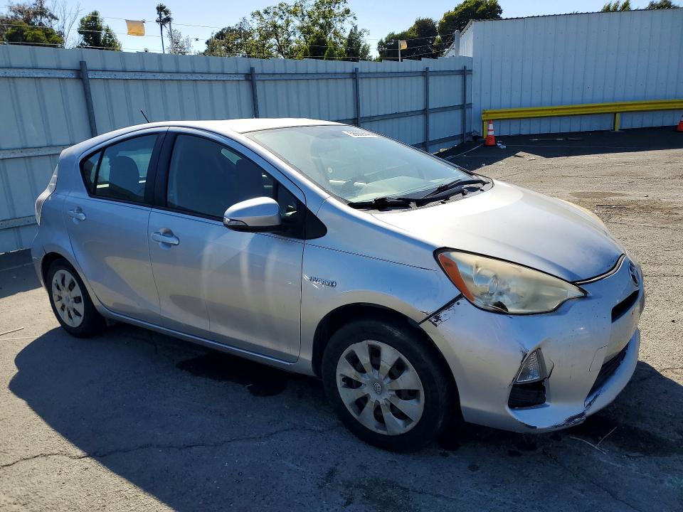 2012 Toyota Prius VIN JTDKDTB32C1001400 COPART salvage auction — SIDE, Nj - Dis/Dlr/Exp Only Clean Title, sold $975 on 2026-07-25 (photo 4)