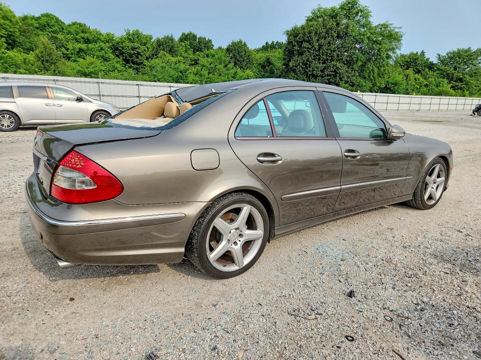 2009 Mercedes-benz E-klasse VIN WDBUF56X39B407568 COPART salvage auction — ROOF, Ar - Cert Of Title-Salvage, sold $30 on 2026-07-27 (photo 3)