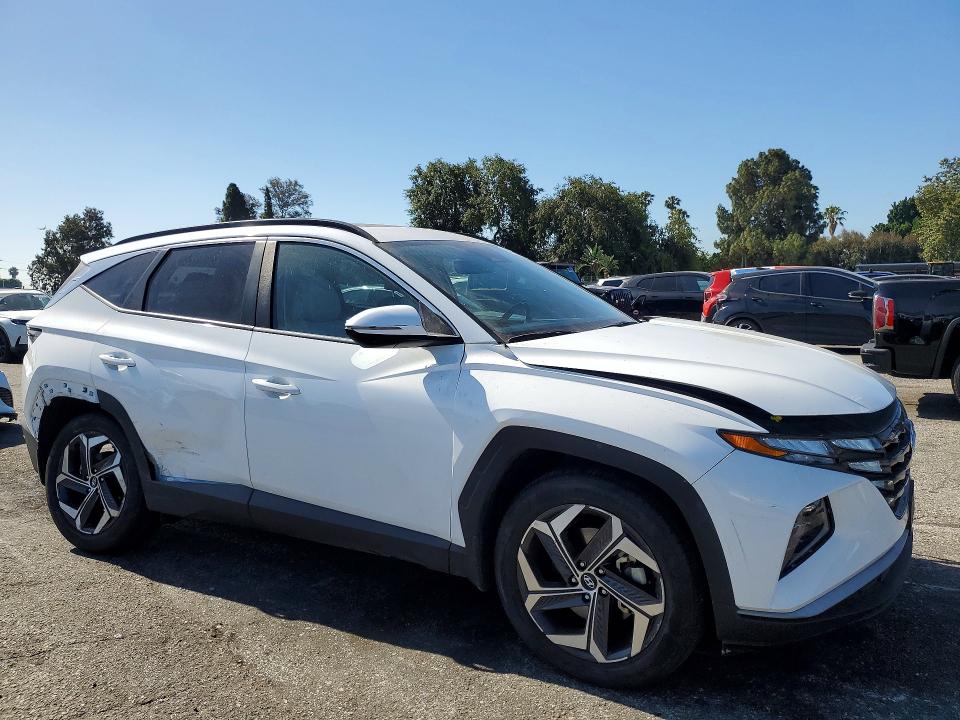 2023 Hyundai Tucson VIN 5NMJF3AE5PH263481 COPART salvage auction — FRONT END, Ca - Salvage Certificate, sold $7,100 on 2026-07-31 (photo 4)
