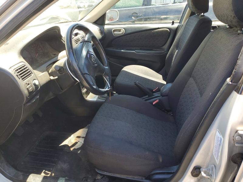 2001 Toyota Corolla VIN 1NXBR12E41Z485486 COPART salvage auction — FRONT END, Ca - Salvage Certificate, sold $500 on 2026-07-09 (photo 7)
