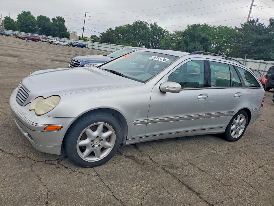 2003 Mercedes-benz C-klasse VIN WDBRH64J03F324913 COPART salvage auction — MECHANICAL, Oh - Cert Of Title-Salvage, sold $350 on 2026-07-15 (photo 1)