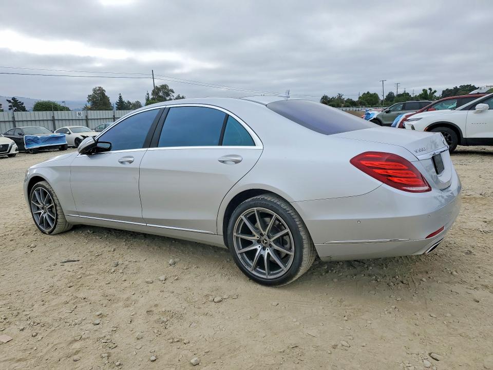 2016 Mercedes-benz S class VIN WDDUG8CB2GA246406 COPART salvage auction — SIDE, Ca - Salvage Certificate, sold $6,200 on 2026-07-30 (photo 2)