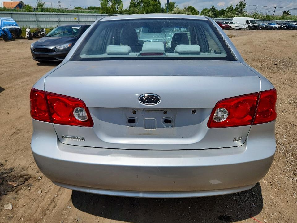 2007 Kia Optima VIN KNAGE123775158181 COPART salvage auction — FRONT END, Oh - Cert Of Title-Salvage, sold $425 on 2026-07-09 (photo 6)