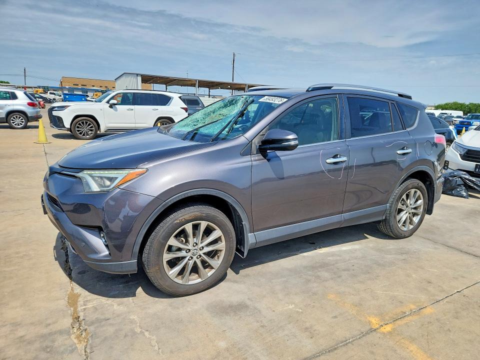 2017 Toyota VIN JTMYFREV9HJ131461 COPART salvage auction — FRONT END, TX - SALVAGE VEHICLE TITLE (P), sold $6,600 on 2026-07-09 (photo 1)