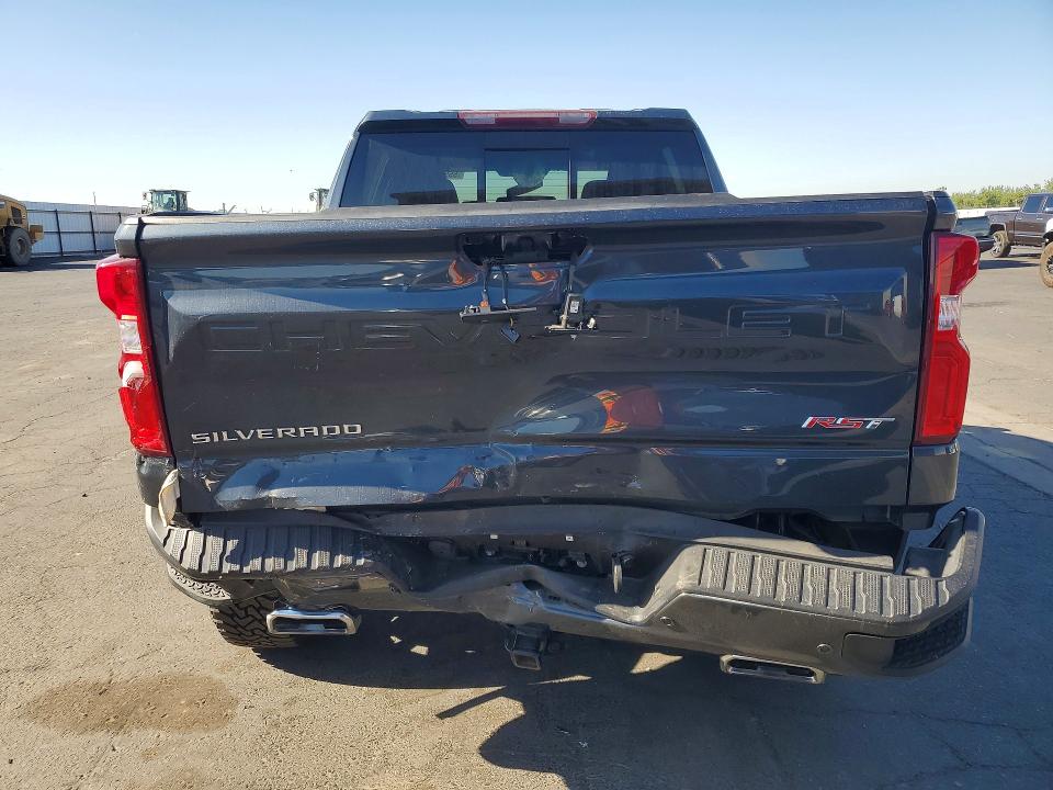 2020 Chevrolet Silverado VIN 1GCUYEED4LZ379426 COPART salvage auction — REAR END, Ca - Salvage Certificate, sold $12,800 on 2026-07-09 (photo 6)