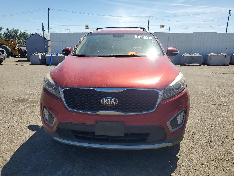 2017 Kia VIN 5XYPHDA57HG300682 COPART salvage auction — FRONT END, Or - Non Public Clean Title, sold $1,050 on 2026-07-27 (photo 5)