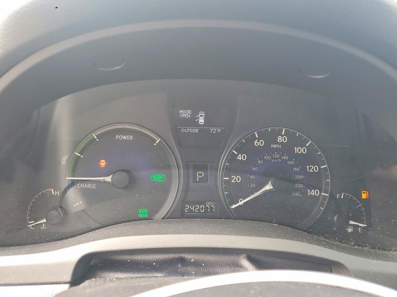 2010 Lexus Rx VIN JTJBC1BA9A2018494 COPART salvage auction — REAR END, Nc - Salvage Certificate Of Title, sold $1,850 on 2026-07-16 (photo 9)