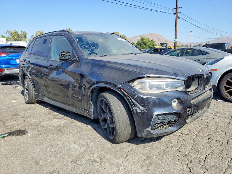 2015 BMW X5 VIN 5UXKR6C59F0J74939 COPART salvage auction — REAR END, Ca - Dis/Dlr/Exp Only Clean Title (P), sold $3,700 on 2026-07-30 (photo 4)