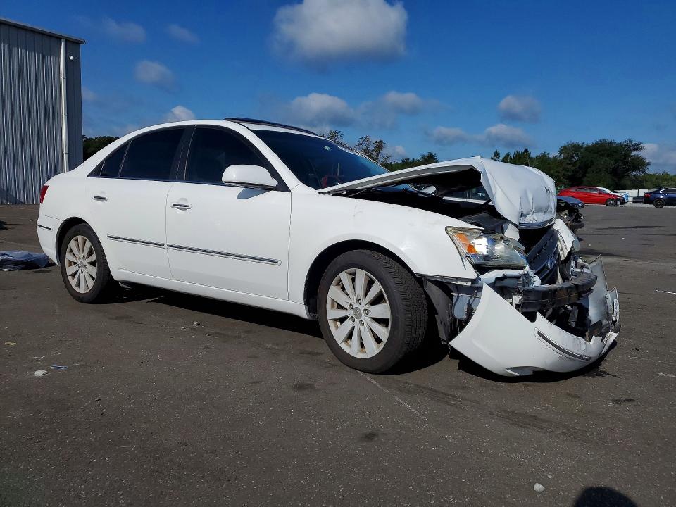 2009 Hyundai Sonata VIN 5NPEU46F79H494130 COPART salvage auction — FRONT END, FL - CERT OF TITLE SLVG REBUILDABLE, sold $625 on 2026-07-27 (photo 4)