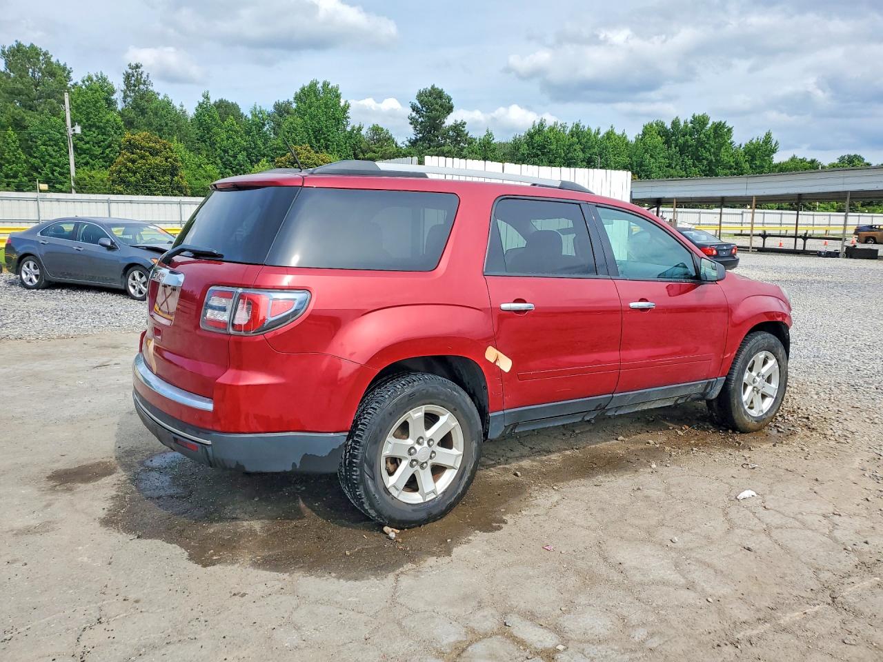 2014 GMC Acadia VIN 1GKKRPKD7EJ332305 COPART salvage auction — Front End, TN - SALVAGE CERTIFICATE, sold $1,400 on 2026-07-09 (photo 3)