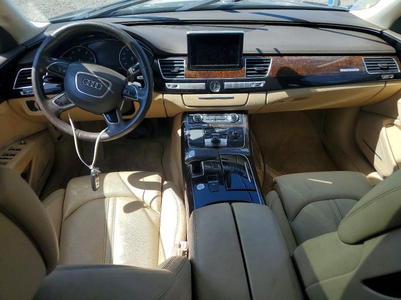 2012 Audi A8 VIN WAURVAFDXCN005641 COPART salvage auction — MINOR DENT/SCRATCHES, NJ - CERTIFICATE OF TITLE, sold $1,250 on 2026-07-24 (photo 8)
