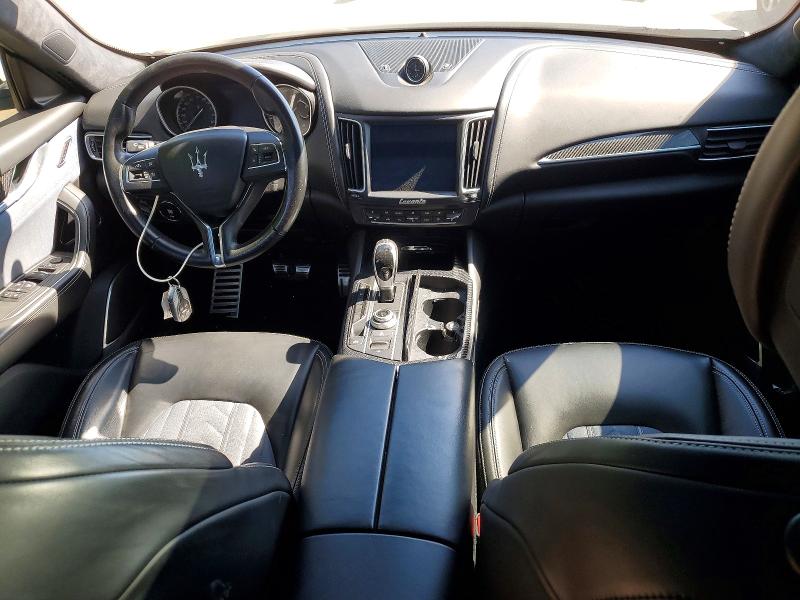 2017 Maserati Levante VIN ZN661XUL2HX248109 COPART salvage auction — FRONT END, Md - Cert Of Salvage > 75% Damage, sold $4,550 on 2026-07-14 (photo 8)