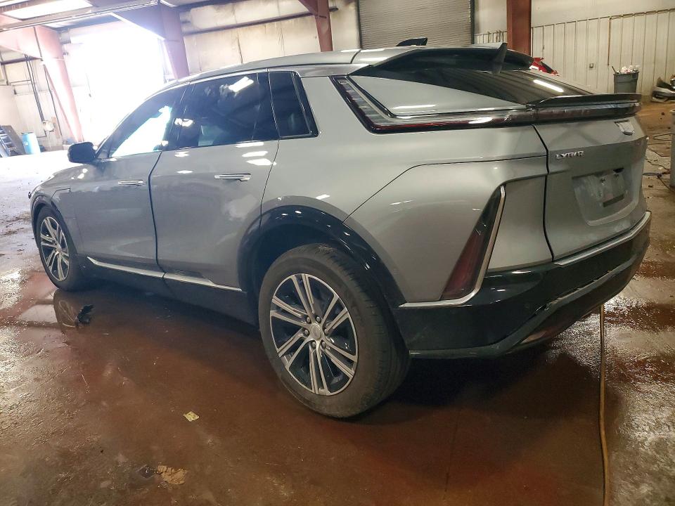 2025 Cadillac Lyriq VIN 1GYKPRRL1SZ319129 COPART salvage auction — FRONT END, Mi - Dlr/Dis/Exp-Ct Others-Ca Acq, sold $12,600 on 2026-08-14 (photo 2)
