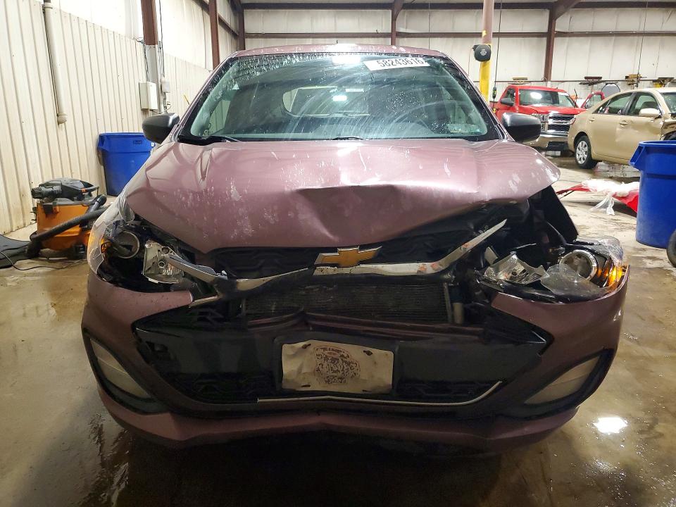 2019 Chevrolet Spark VIN KL8CB6SA3KC707863 COPART salvage auction — FRONT END, Pa - Certificate Of Salvage, sold $600 on 2026-07-24 (photo 5)