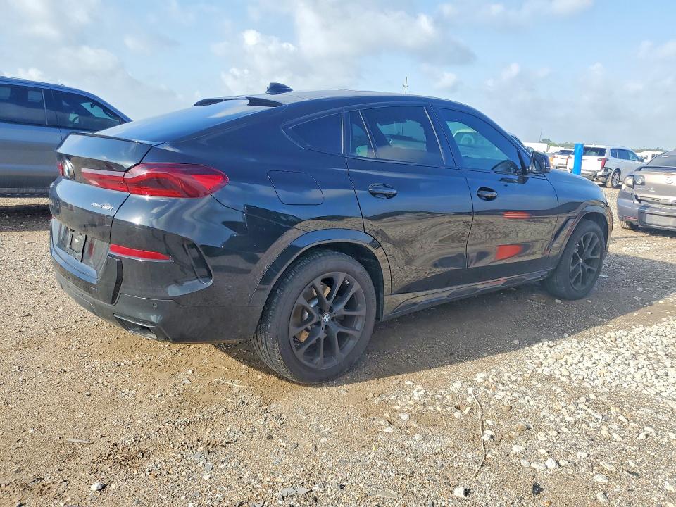 2022 BMW VIN 5UXCY6C07N9K31273 COPART salvage auction — WATER/FLOOD, Tx - Salvage Title-Flood Damage, sold $250 on 2026-07-09 (photo 3)