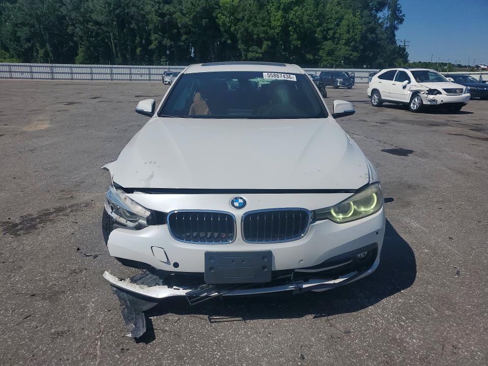 2017 BMW VIN WBA8D9C34HA004881 COPART salvage auction — FRONT END, Nc - Salvage Certificate Of Title, sold $4,450 on 2026-07-21 (photo 5)